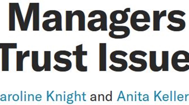 New publication on remote managers and trust issues
