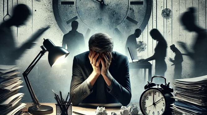 Over depression and burnout